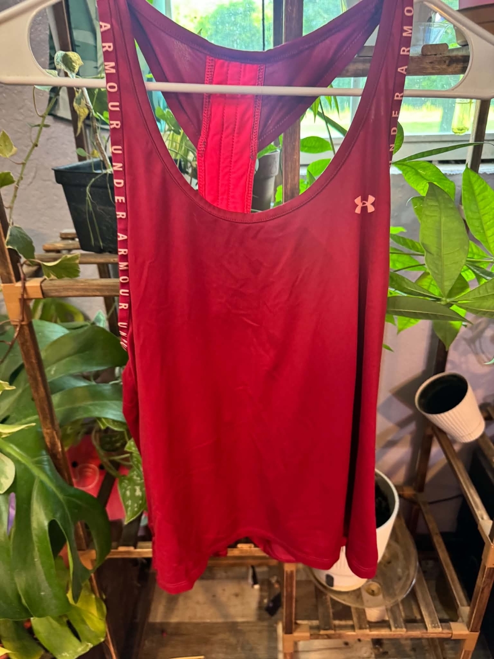 Under Armour Red Racerback Tank